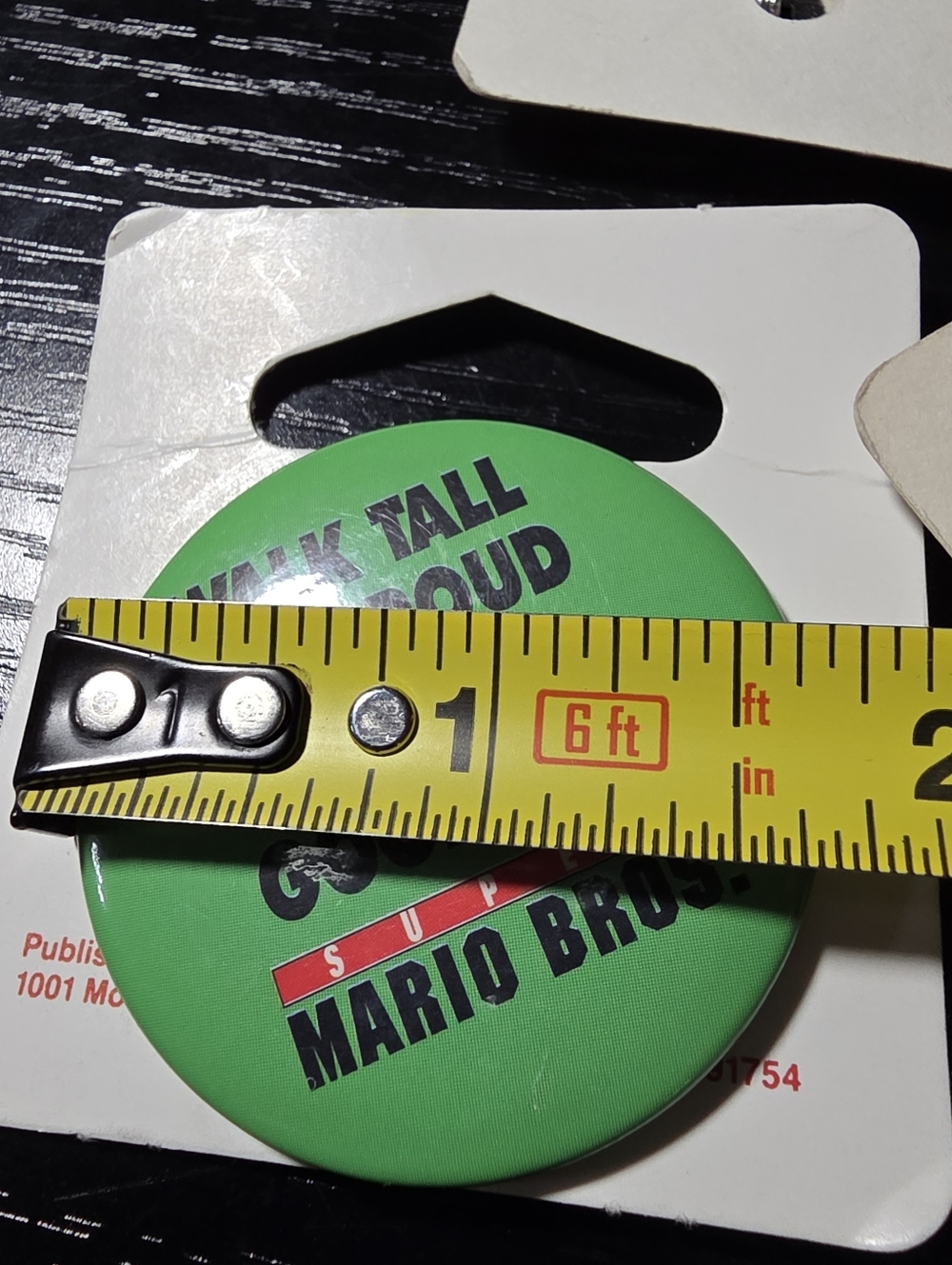 3 Vintage 1993 Super Mario Movie Promo Button Pinback Goomba - Picture 2 of 4